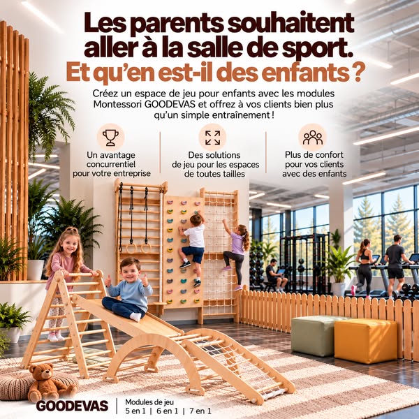 Goodevas pour les professionnels | Espaces de jeu pour enfants