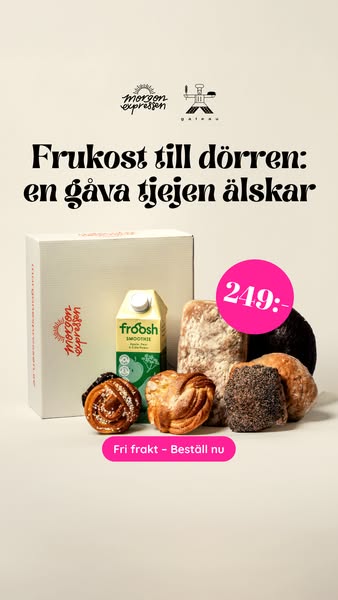 Helgfrukost från Gateau – hem till er