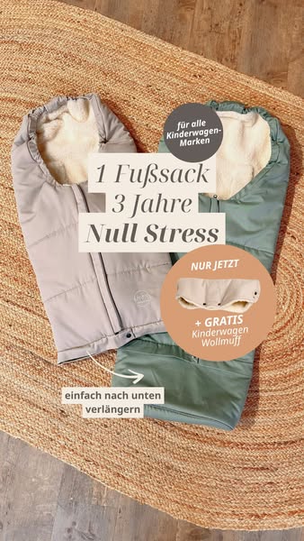 GRATIS Wollmuff zu deinem Wollfußsack