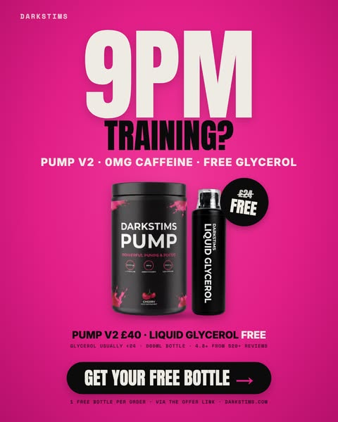 Buy PUMP V2, Get Glycerol FREE