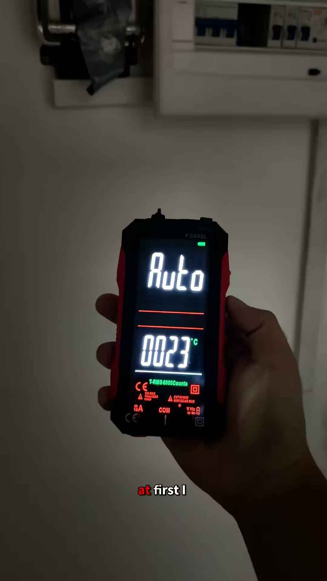 USB Rechargeable Digital Multimeter