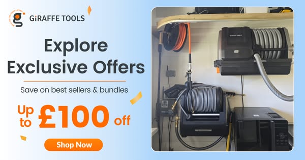 Spend a cool summer with Giraffe Tools.