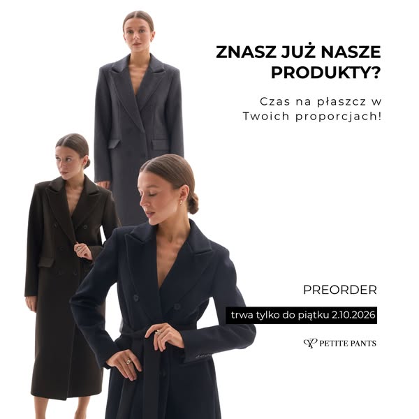 Płaszcze Petite - preoder