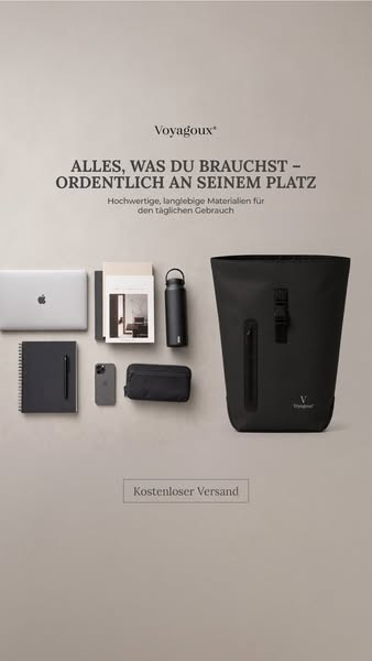 Rolltop-Rucksack