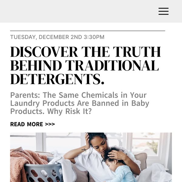 You'll want to change your laundry detergent after reading this