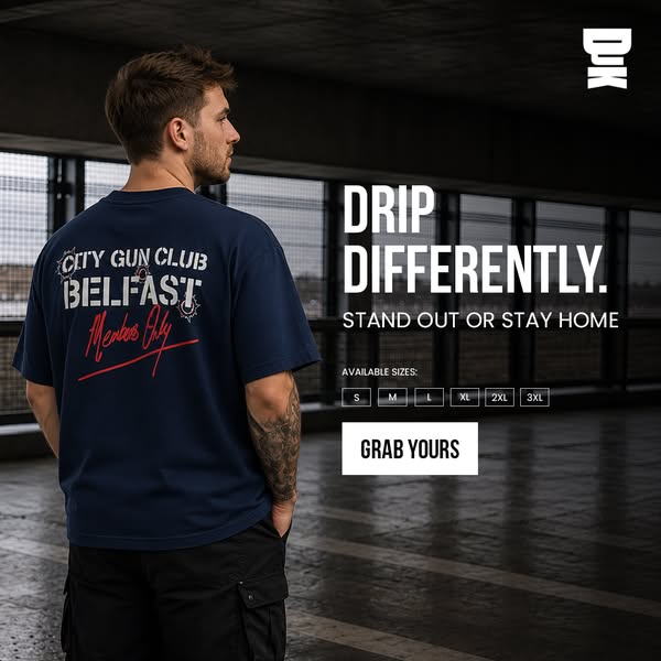 100% Premium Cotton — Built for the Block