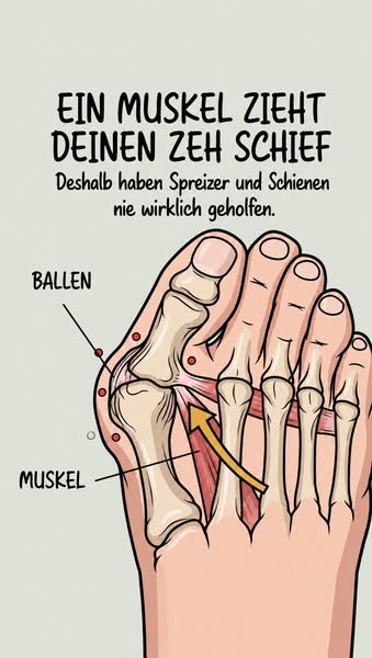 Deinen Ballen in den Griff bekommen. Ohne OP.