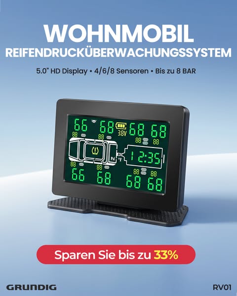 Das Ende des "Augenmaß-Tests" für Wohnmobil-Reifen.