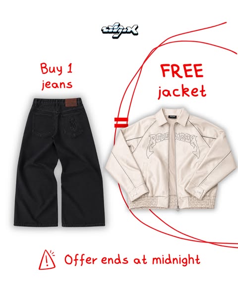 RAW DENIM JEANS [BLACK]