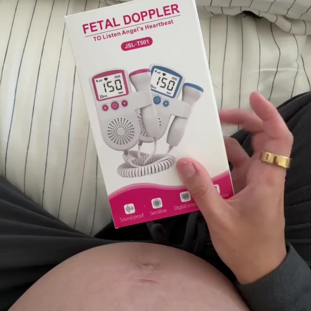 Escucha los latidos de tu bebe en tu hogar