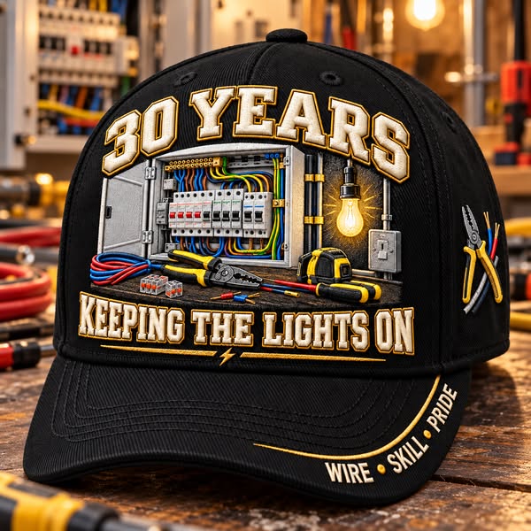 30 Years Keeping The Lights On “Electrician Pride” Tribute Cap