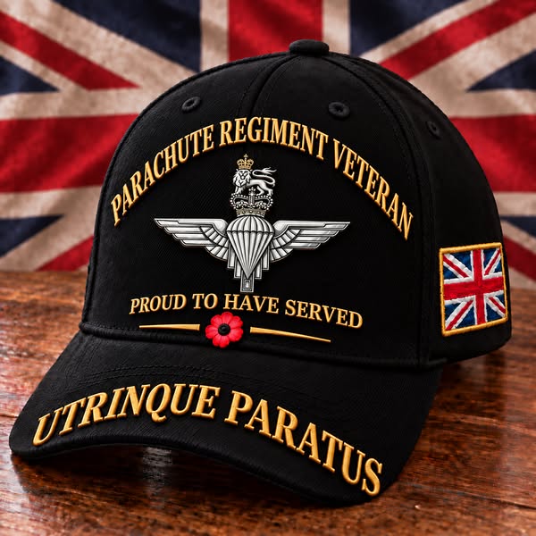 Parachute Regiment Veteran “Proud To Have Served” Tribute Cap