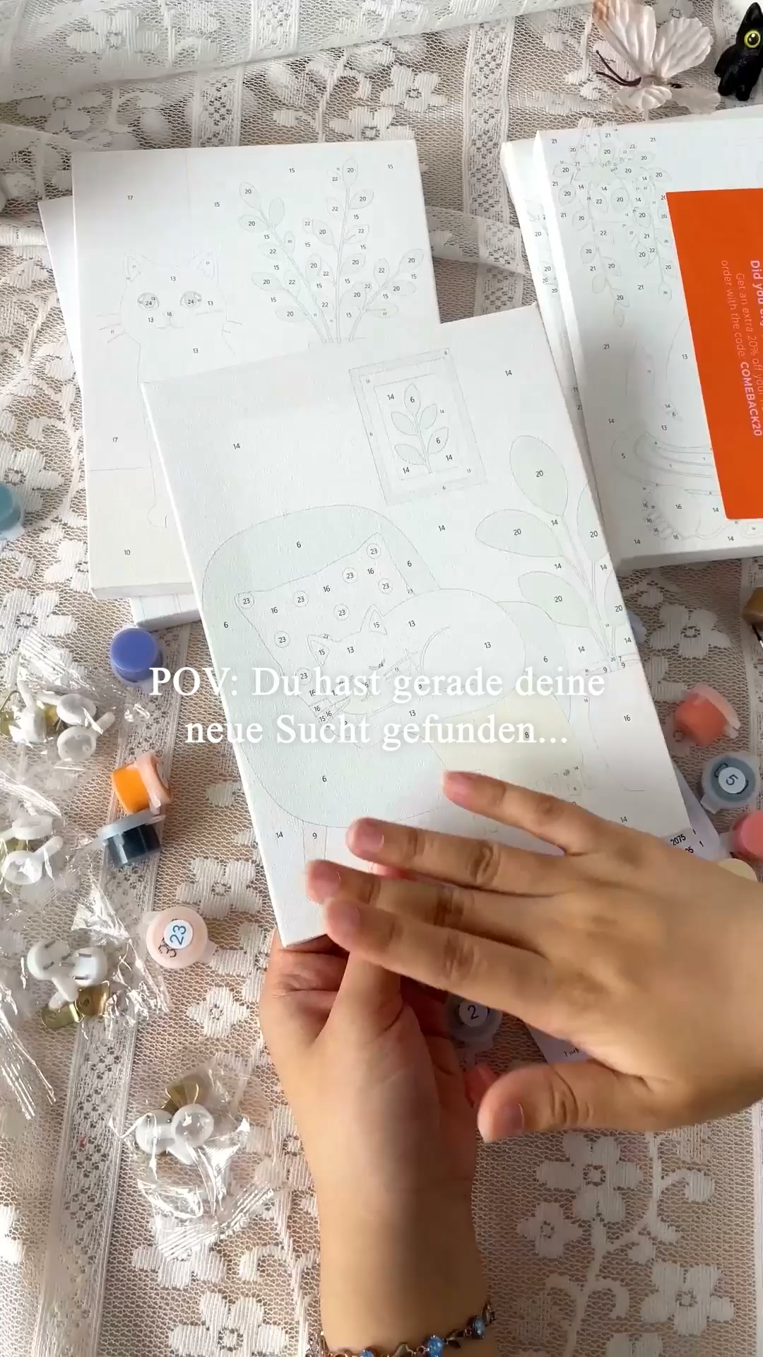 Malkits nach Zahlen für jedes Alter | DIY Art club