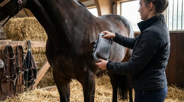 Masseur Equin à 8 têtes anti-contracture pour chevaux