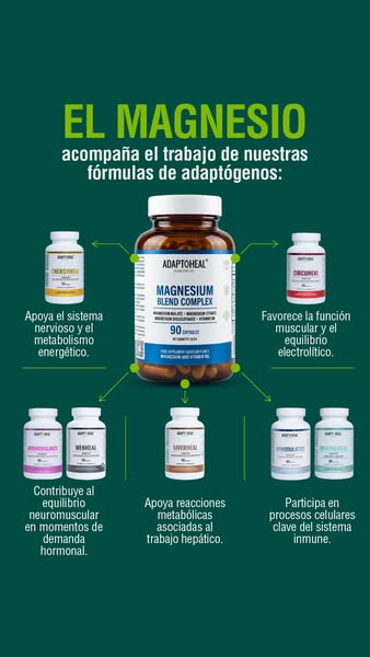 Magnesio - Nuevo producto en Adaptoheal