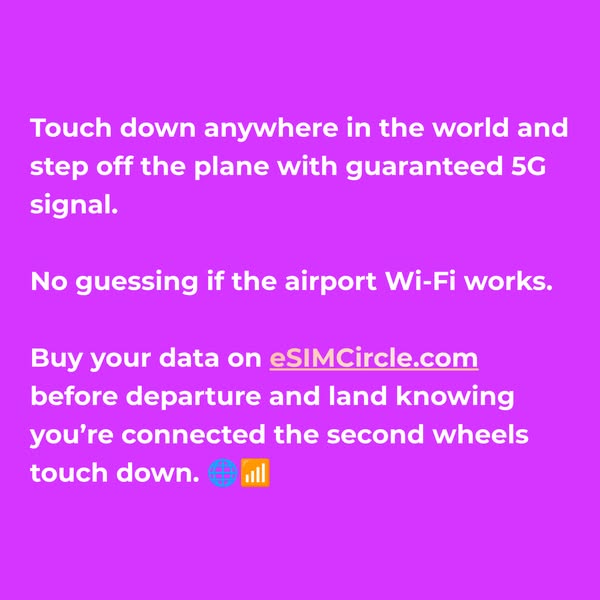 eSIMCircle - Trusted by 50,000+ Travelers