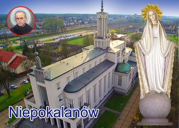 Magnes – Bazylika Niepokalanowska z lotu