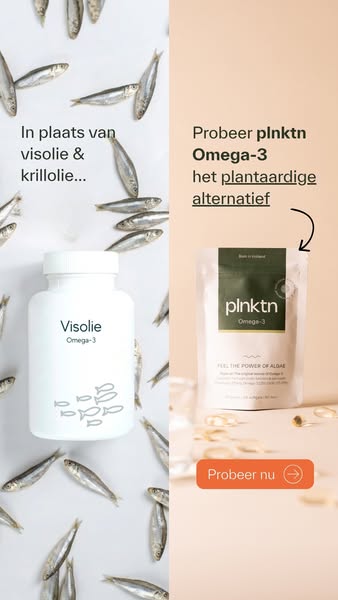 Omega-3 uit algen, zonder vis