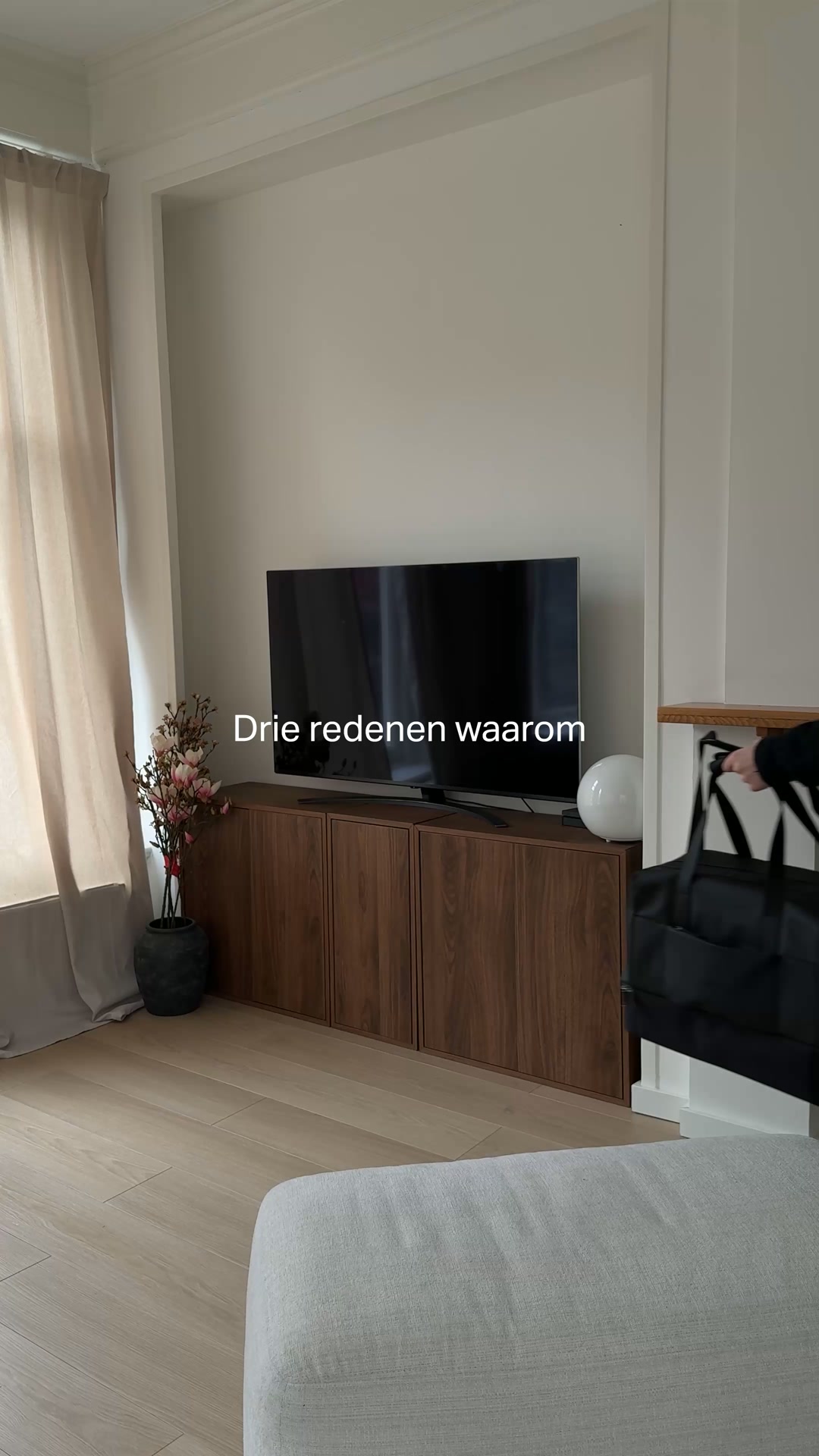 Altijd te veel spullen. Eén tas die het oplost.