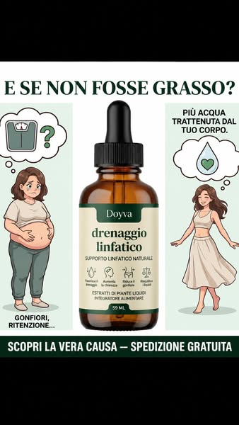 Gonfiori, pesantezza... il tuo corpo merita di meglio.