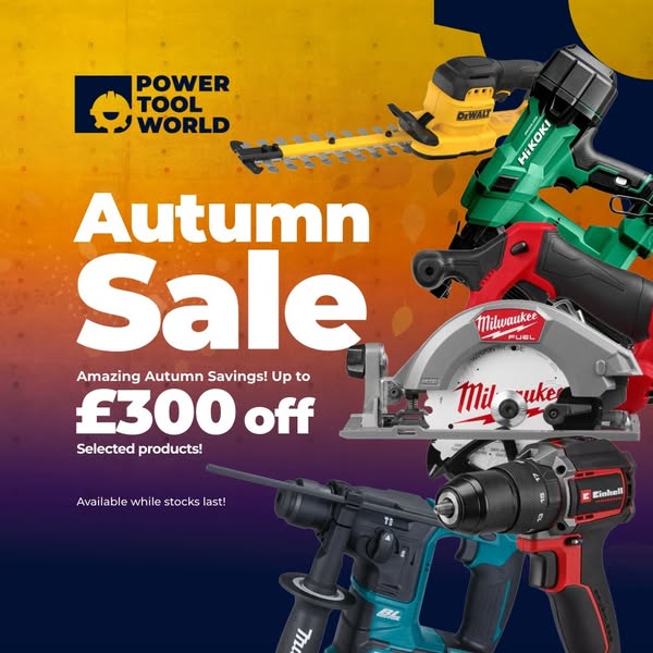 Autumn sale - Now Live