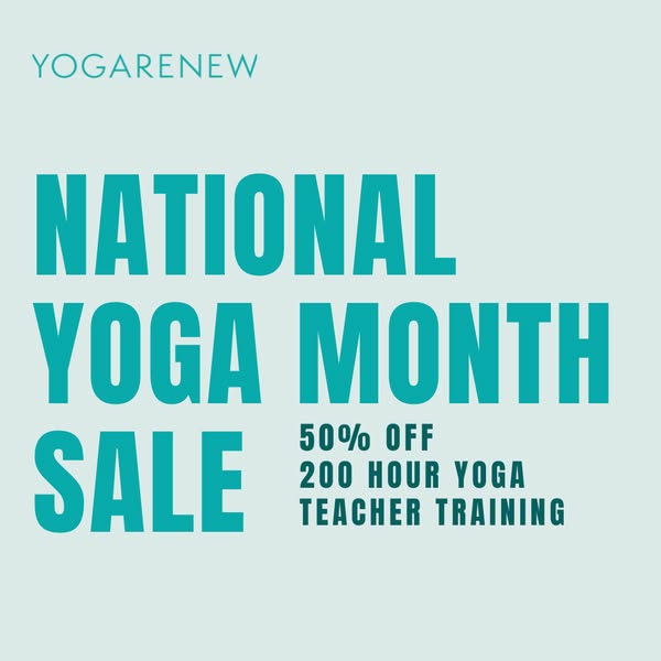 Use code: YOGAMONTH26 at checkout
