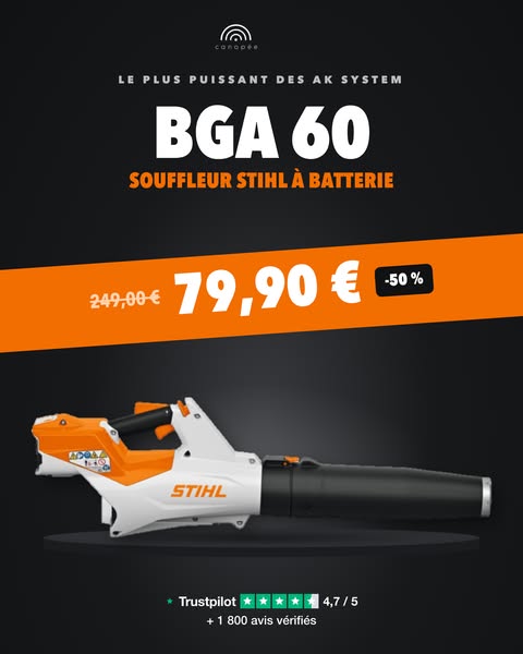 Jusqu’à -60 % sur l’équipement jardin