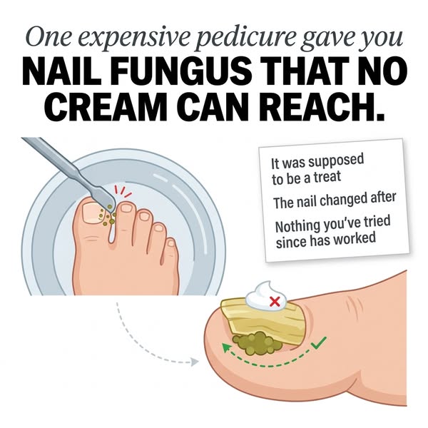 If Your Nail Fungus Started At A Pedicure, Here's Why Creams Never Fixed It