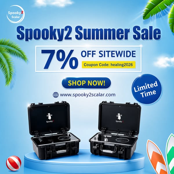 Spooky2 Scalar Summer Sale – 7% OFF Sitewide!