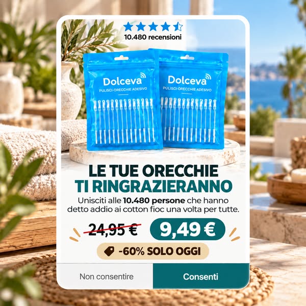Cattura il cerume invece di spingerlo