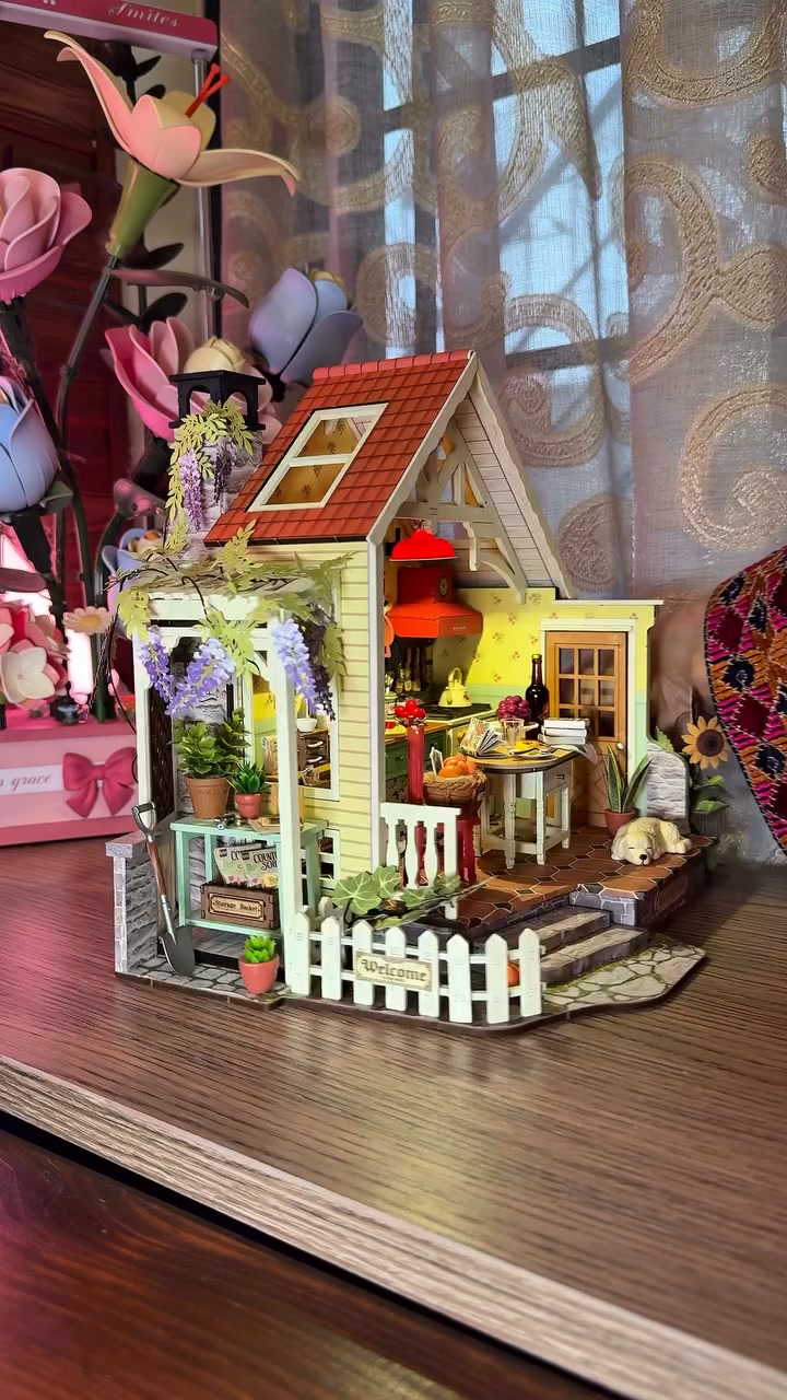 A Farmhouse in Miniature