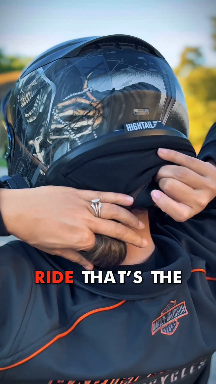 Ride Hard. Take Off Your Helmet with Confidence