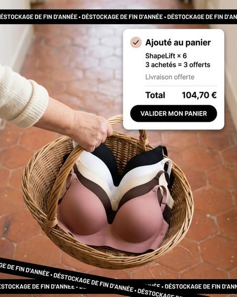 Six dans le panier, trois offerts