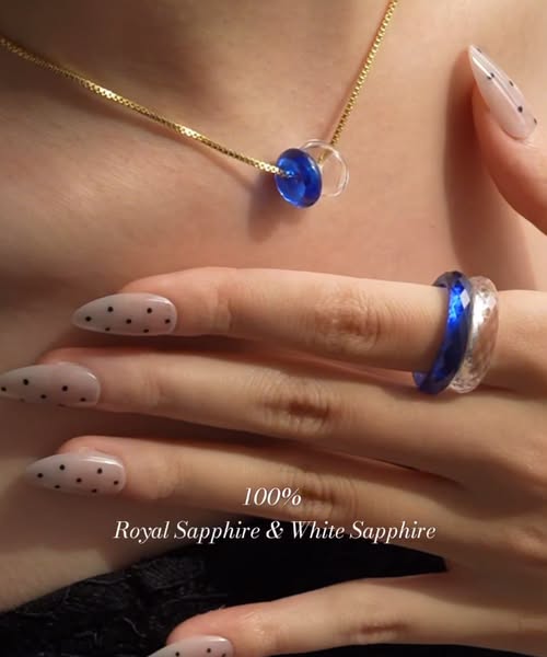 Wisdom & Clarity Stackable Gem Ring + Pendant