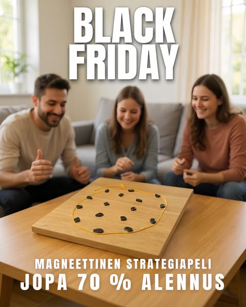 BLACK FRIDAY! Koodi: “BLACKFRIDAY”