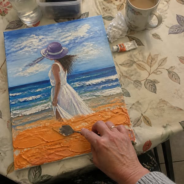 Learn the Classic French Art of Palette Knife Painting