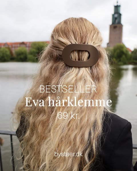 Komfort hele dagen: Eva hårklemme