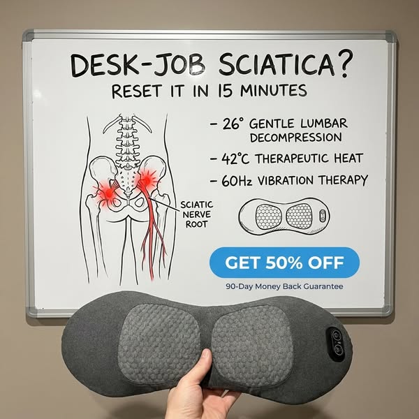 Back Pain or Sciatica Wrecking Your Workday? This is for YOU
