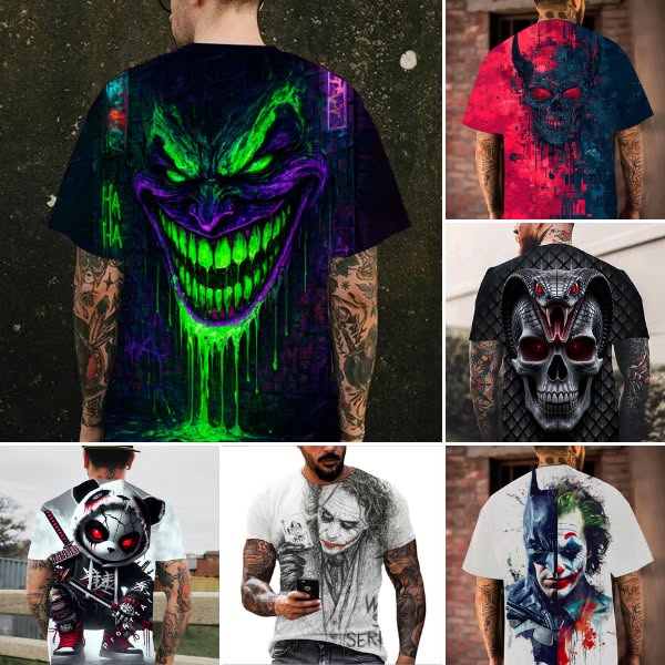 Limited-time flash sale: Purple neon skull T-shirt - 10% off your first order!