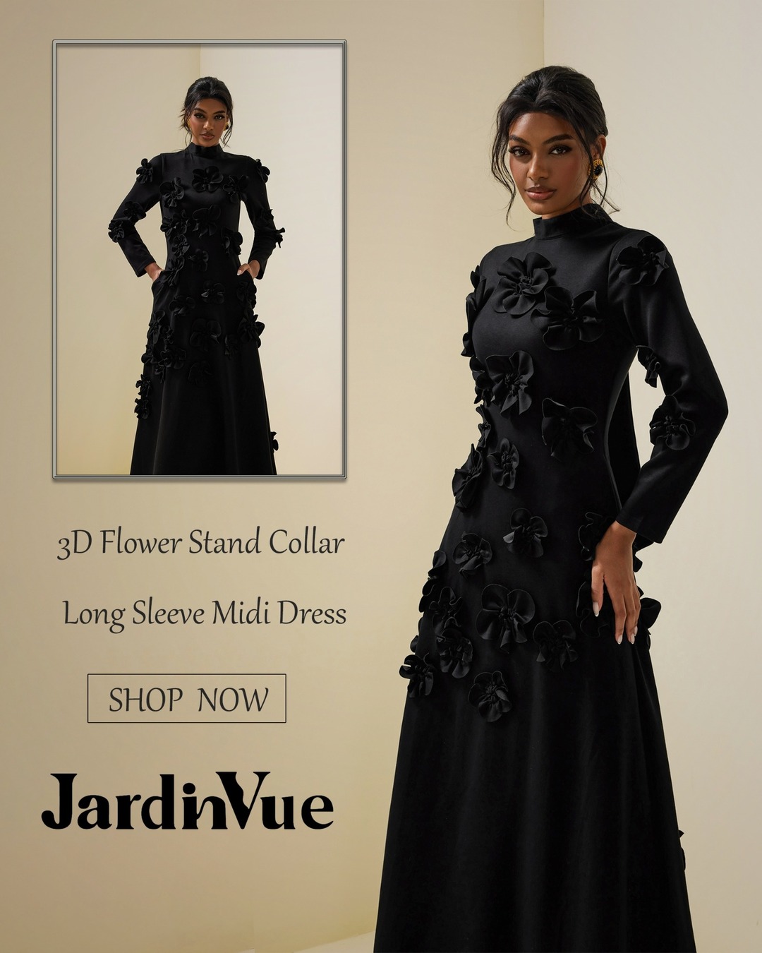 Elegant Midi Dress for You