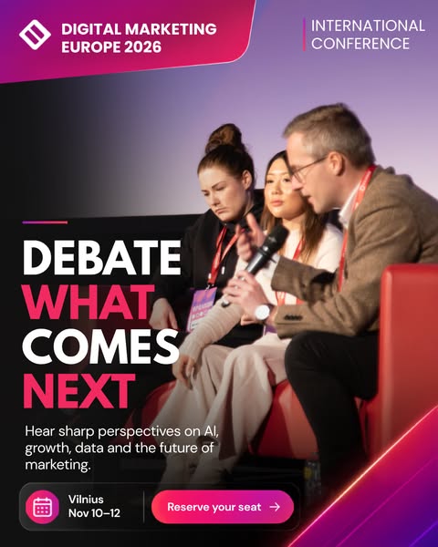 500+ marketers • 40+ speakers • 30+ countries