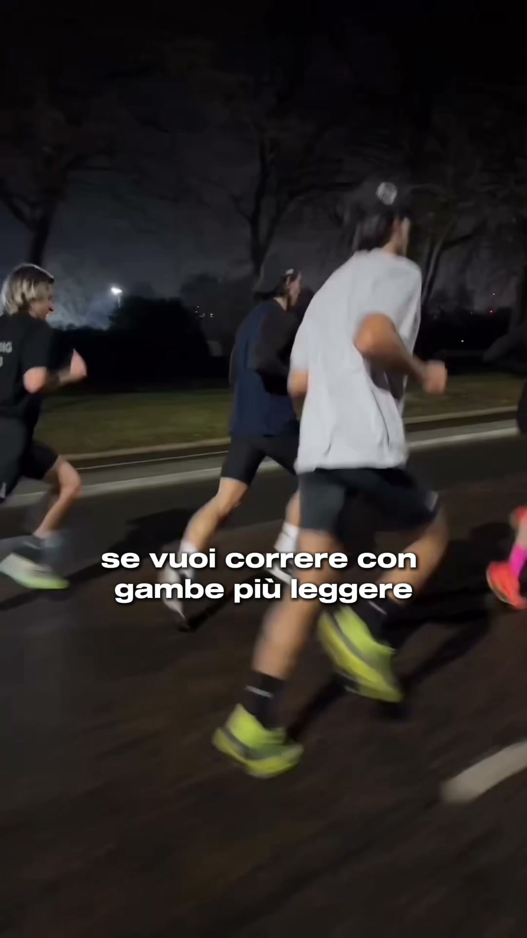 Gambe leggere dal primo all'ultimo km