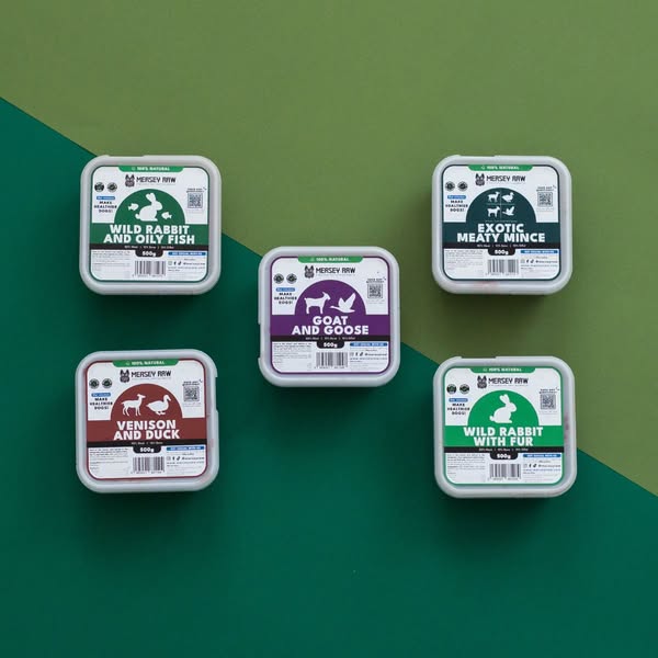Exotic Raw Dog Food Bundle Frozen Complete Mince Meat 80/10/10