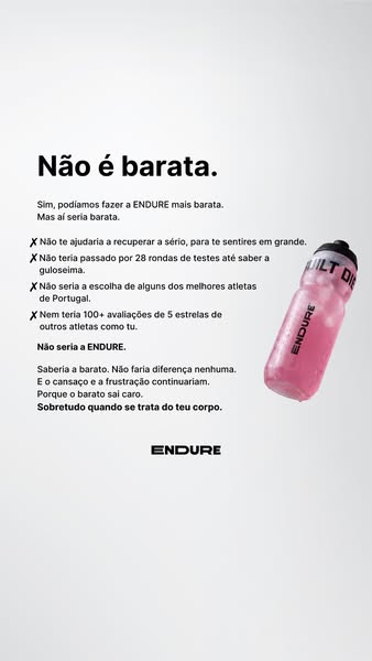 Podíamos Ter Feito a ENDURE Mais Barata.