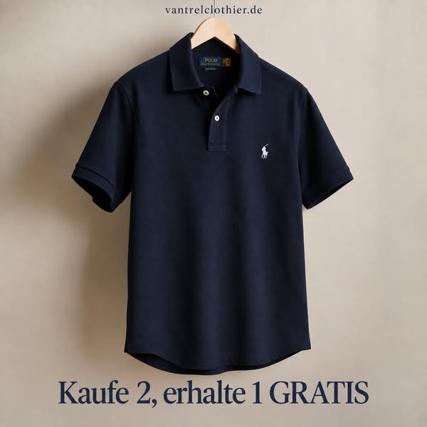 Kaufe 2 Poloshirts, erhalte 1 GRATIS