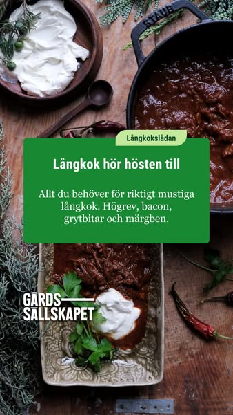 Höstens bästa långkok.