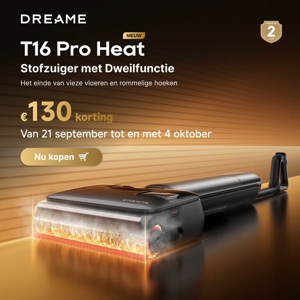 T16 Pro Heat nu tot €130 korting