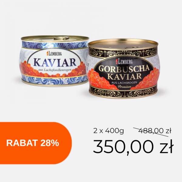 Duet Różowy, 2 x 400g