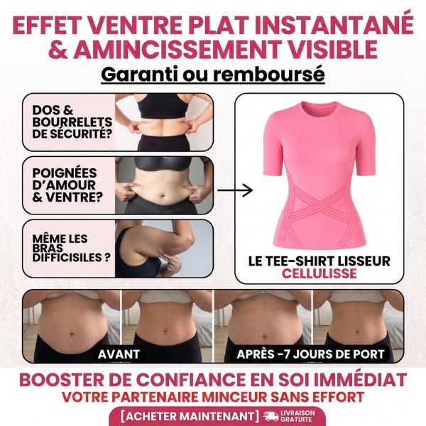 Cellulisse® Tee-Shirt 3D Compression