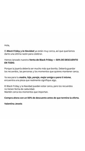 50% DE DESCUENTO — Termina esta noche